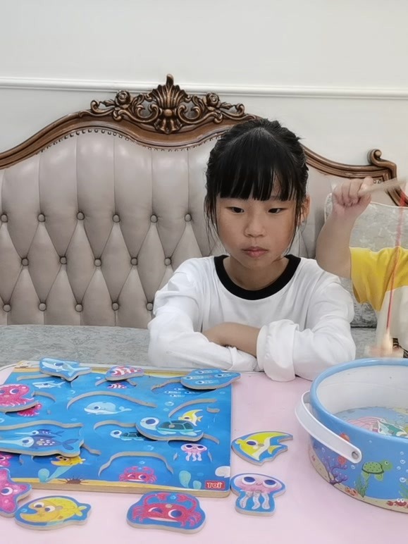 芯芯和依依的益智玩具