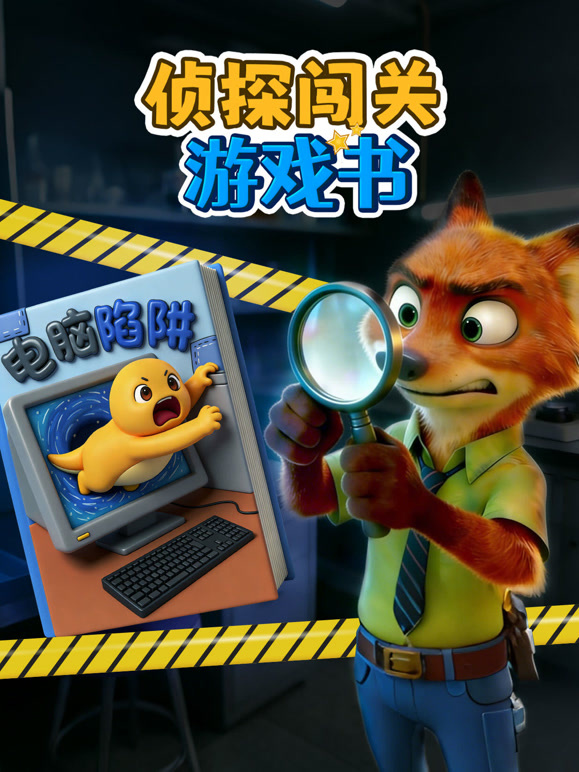 侦探闯关游戏书
