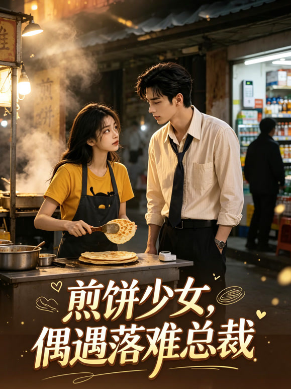 煎饼少女，偶遇落难总裁