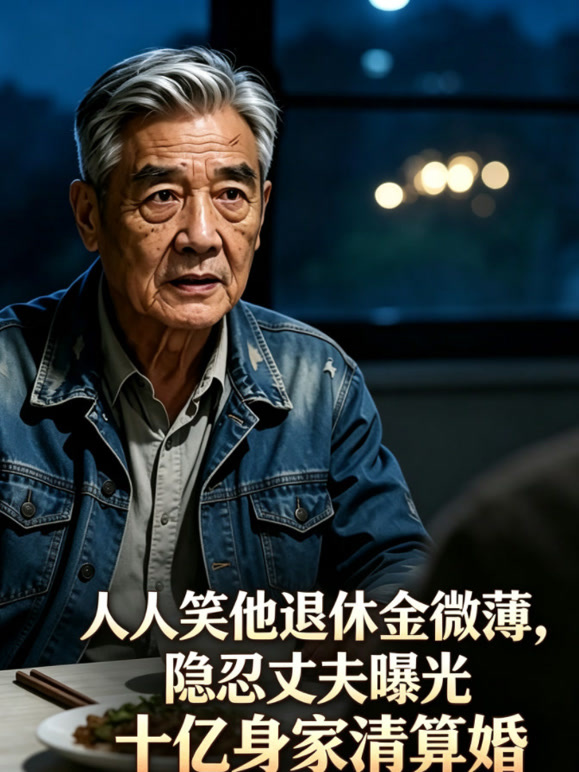人人笑他退休金微薄，隐忍丈夫曝光十亿身家清算婚