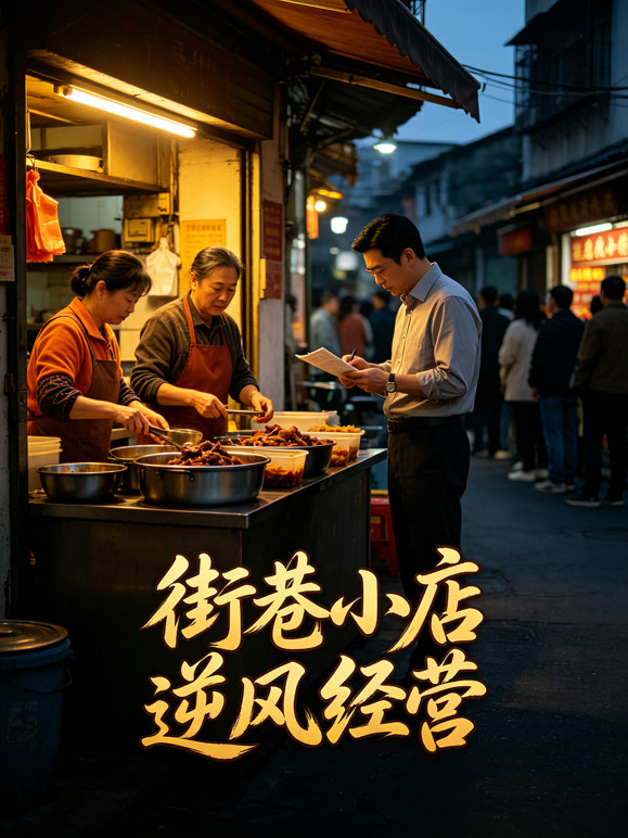 街巷小店逆风经营