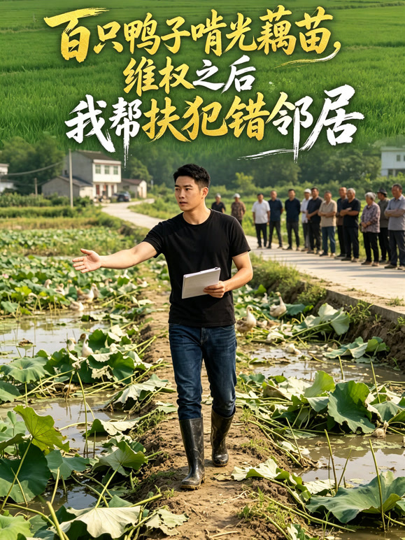 百只鸭子啃光藕苗，维权之后我帮扶犯错邻居