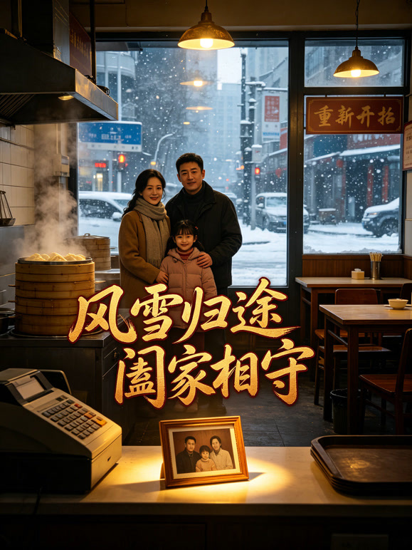 风雪归途阖家相守