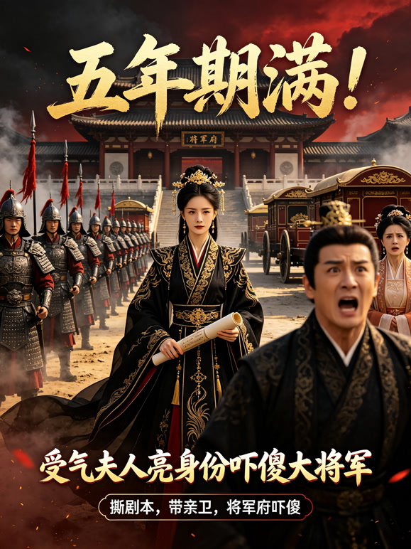五年期满！受气夫人亮身份吓傻大将军