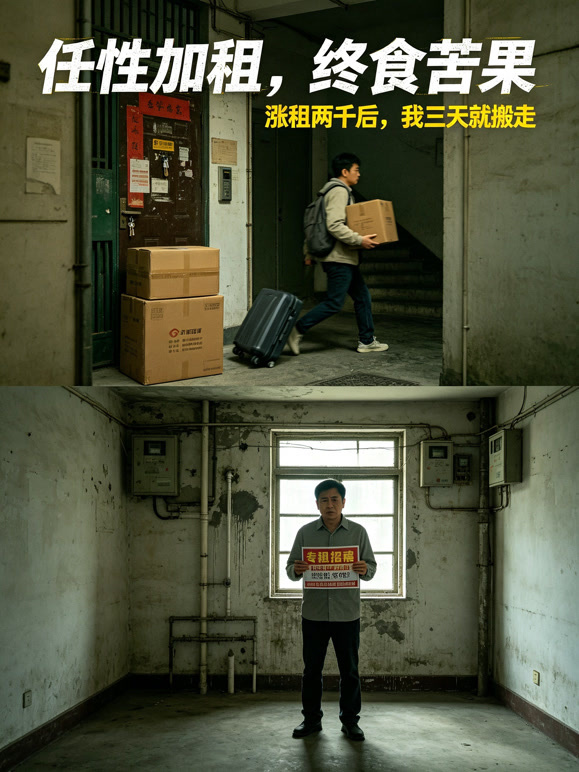 任性加租，终食苦果
