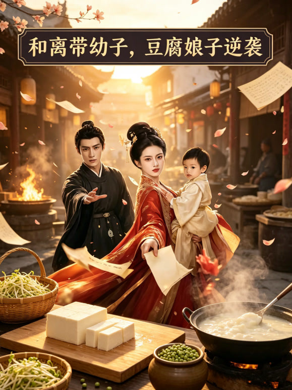 和离带幼子，豆腐娘子逆袭