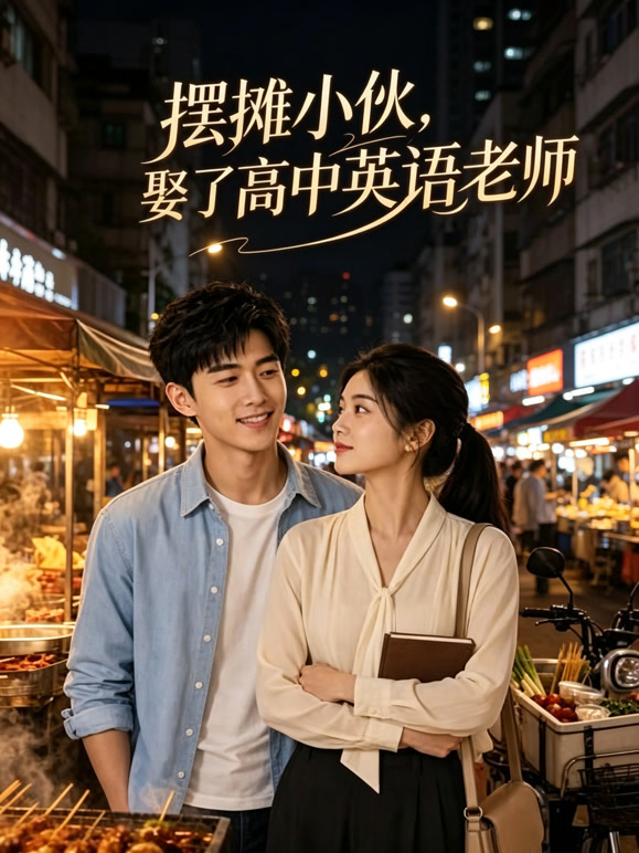摆摊小伙，娶了高中英语老师