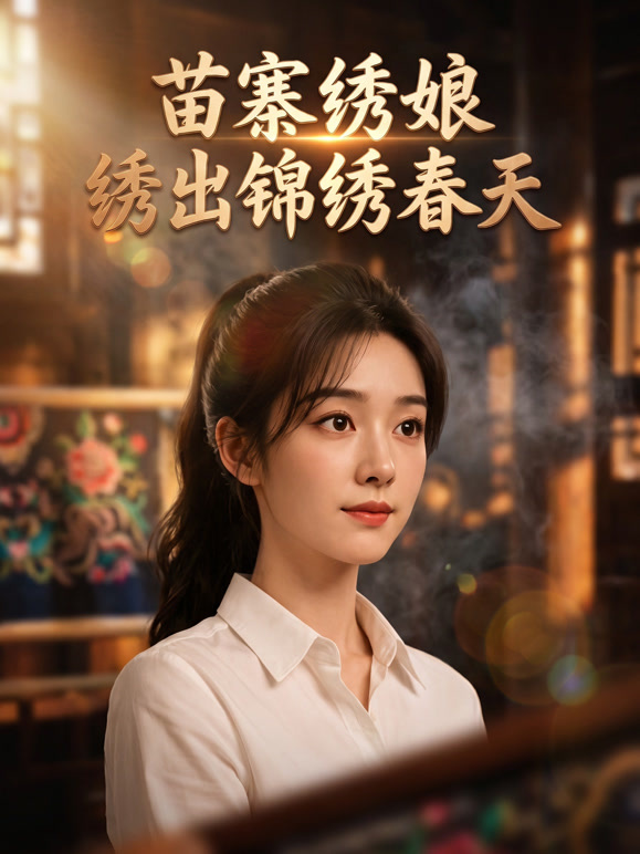 苗寨绣娘绣出锦绣春天