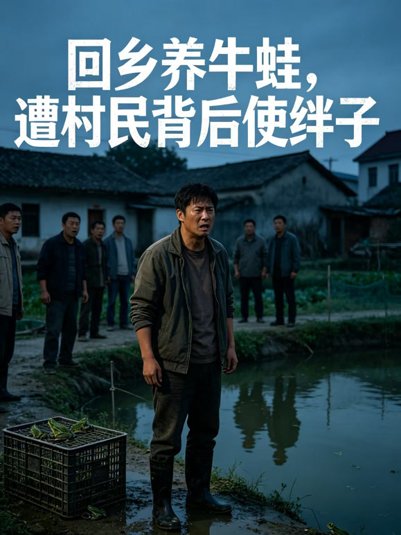 回乡养牛蛙，遭村民背后使绊子