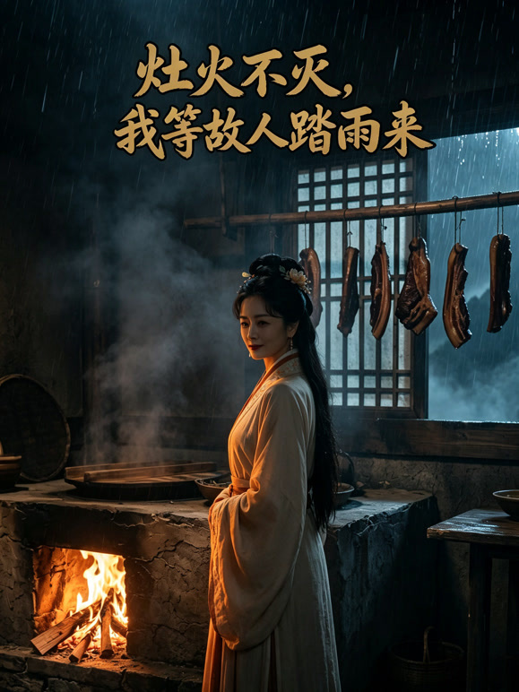 灶火不灭，我等故人踏雨来