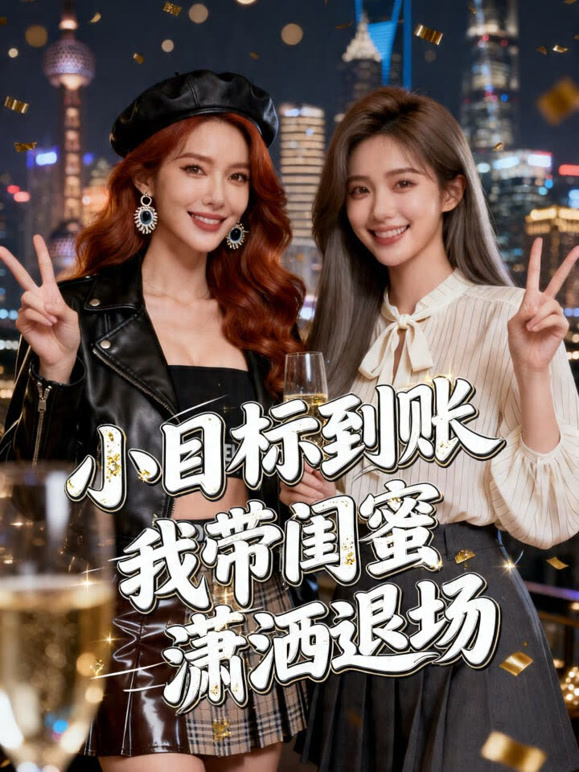 小目标到账，我带闺蜜潇洒退场