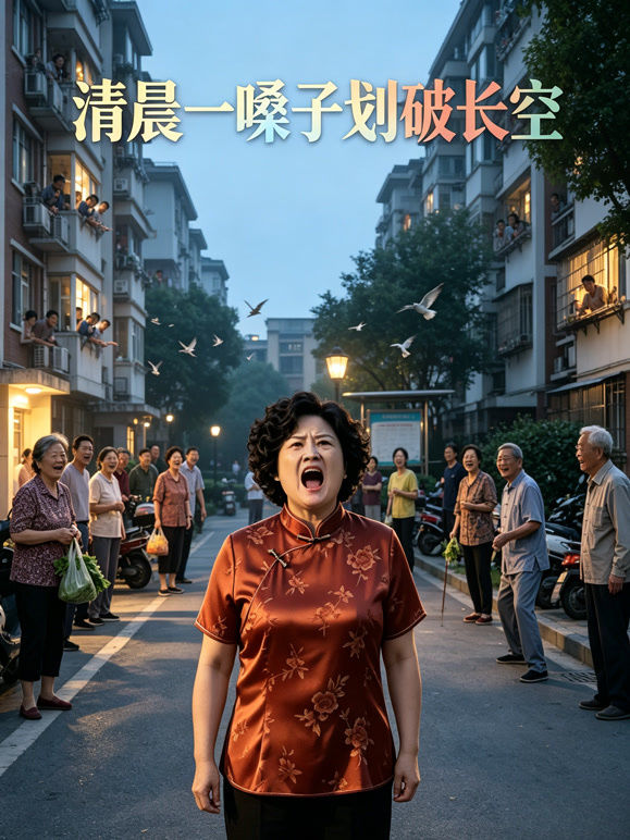 《清晨一嗓子划破长空》