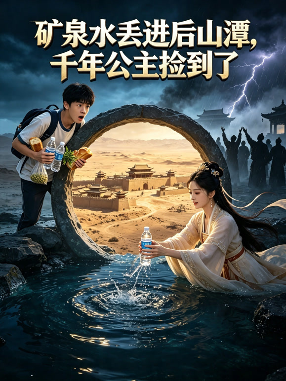 矿泉水丢进后山潭，千年公主捡到了
