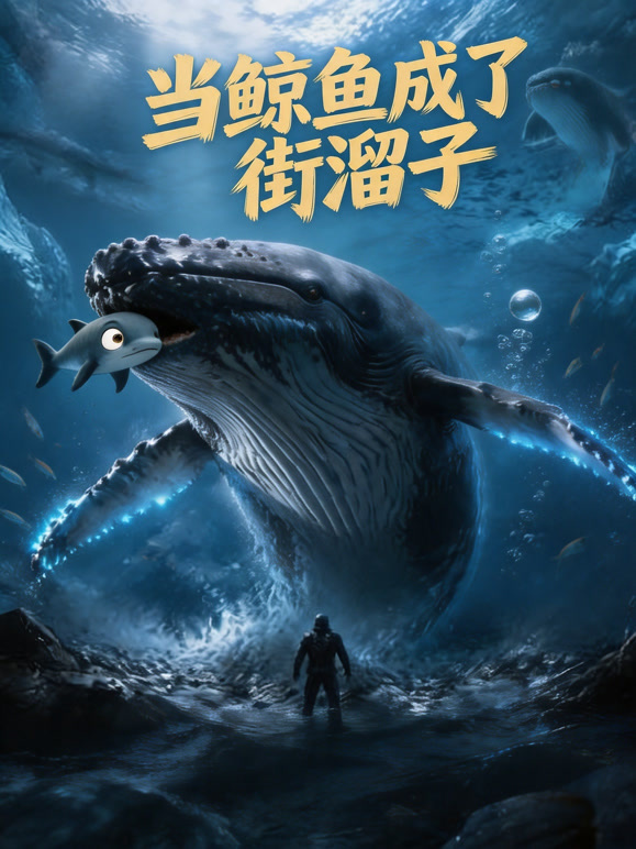 当鲸鱼成了街溜子
