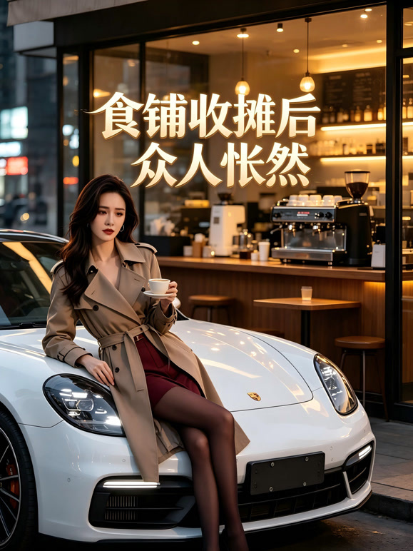 食铺收摊后众人怅然