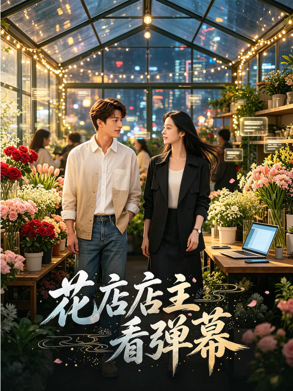 花店店主看弹幕