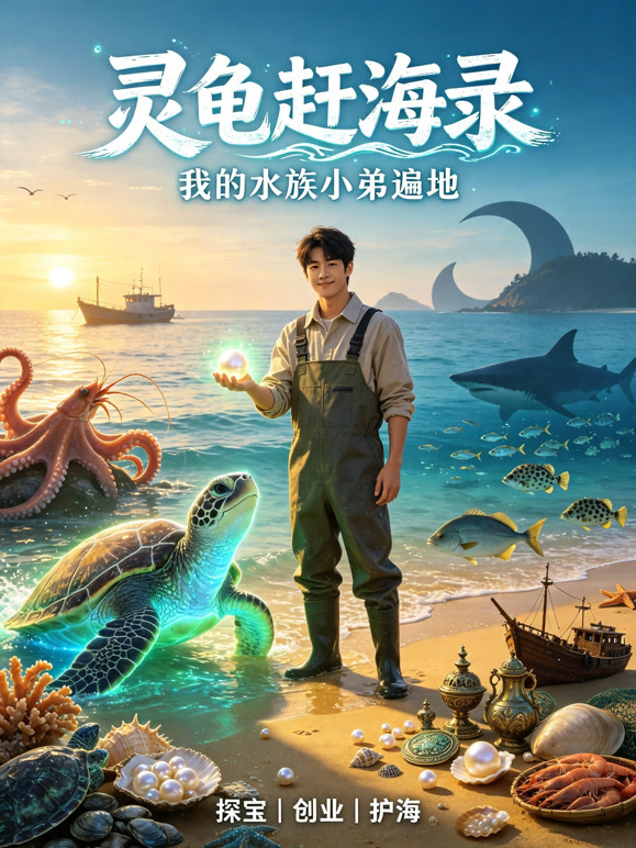 灵龟赶海录