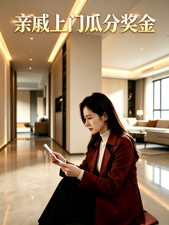 亲戚上门瓜分奖金