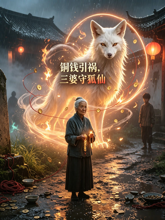 铜钱引祸，三婆守狐仙