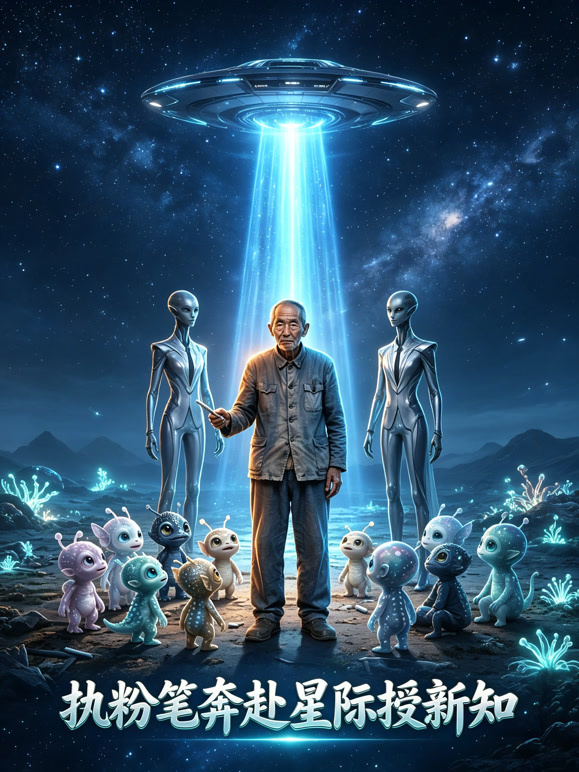 执粉笔奔赴星际授新知