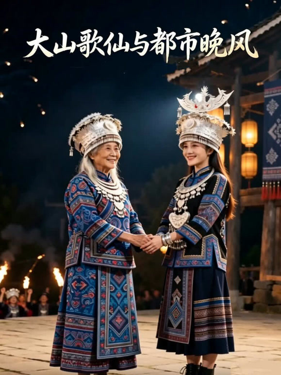 大山歌仙与都市晚风