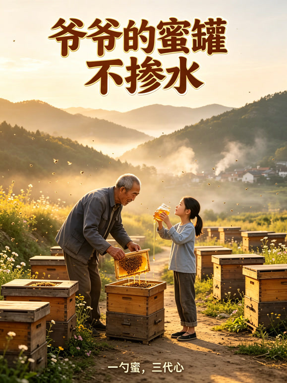 爷爷的蜜罐不掺水