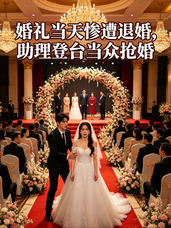 婚礼当天惨遭退婚，助理登台当众抢婚