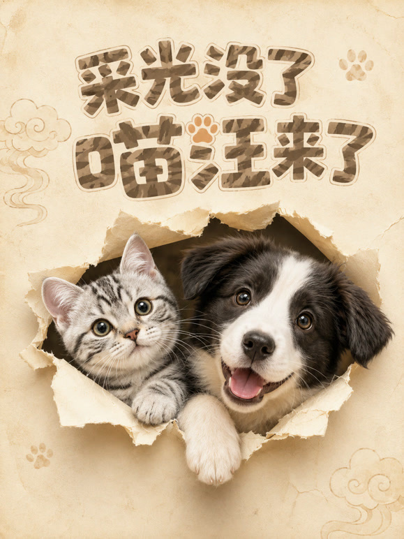 采光没了喵汪来了
