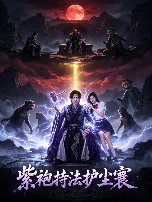 紫袍持法护尘寰