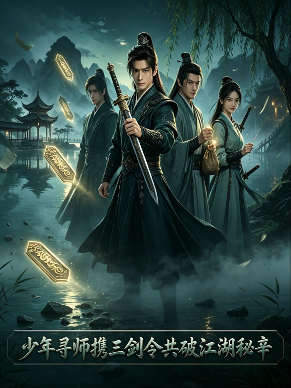 少年寻师携三剑令共破江湖秘辛