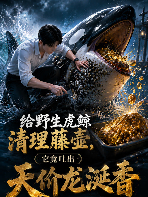 给野生虎鲸清理藤壶，它竟吐出天价龙涎香