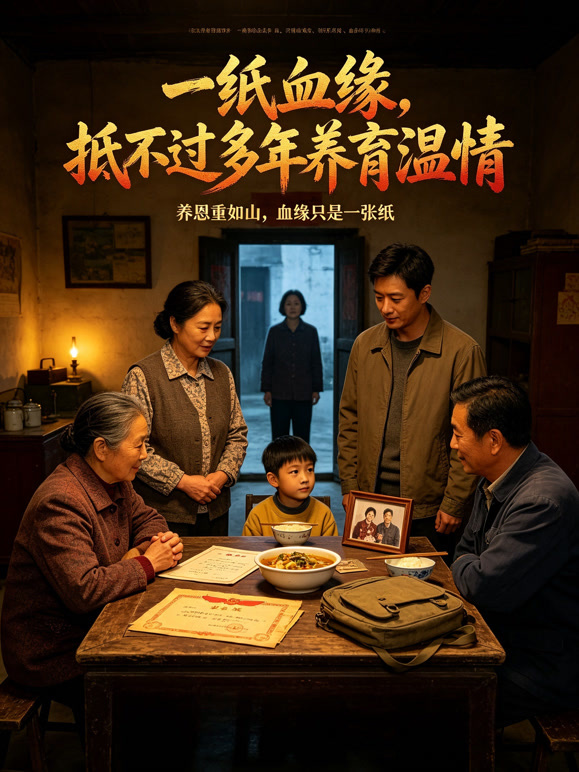 一纸血缘，抵不过多年养育温情