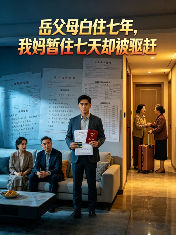 岳父母白住七年，我妈暂住七天却被驱赶