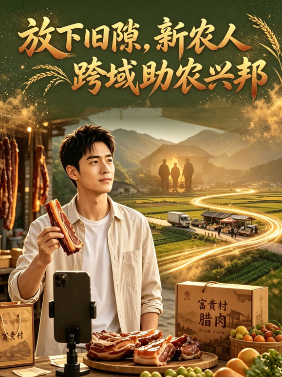 放下旧隙，新农人跨域助农兴邦