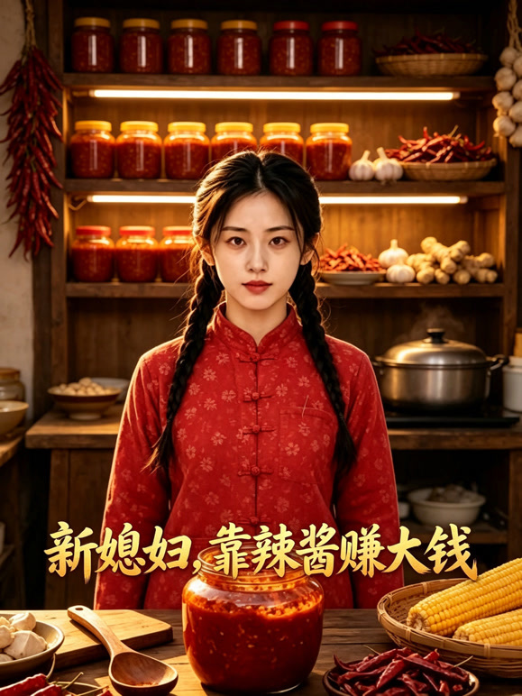 新媳妇,靠辣酱赚大钱