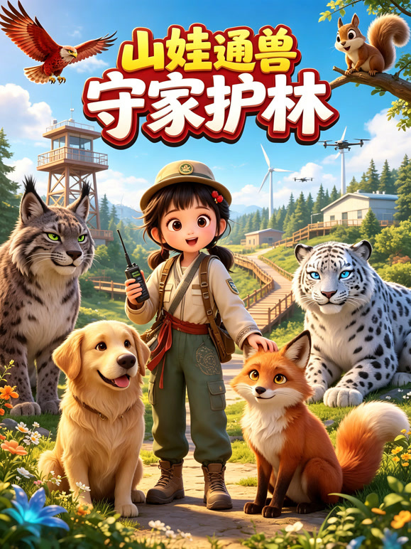 山娃通兽，守家护林