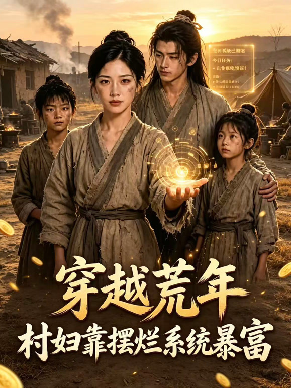穿越荒年，村妇靠摆烂系统暴富