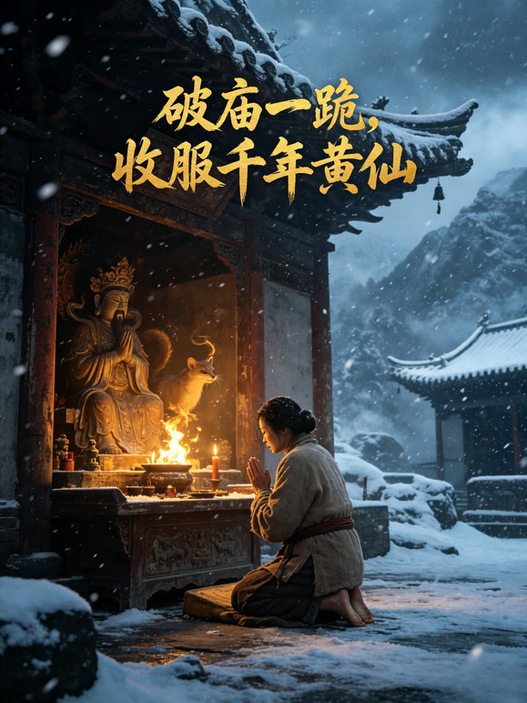 破庙一跪，收服千年黄仙