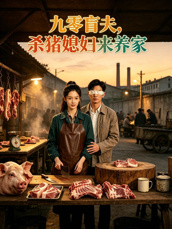九零盲夫，杀猪媳妇来养家