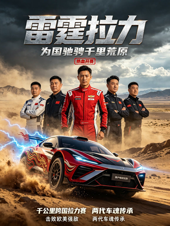 雷霆拉力：为国驰骋千里荒原
