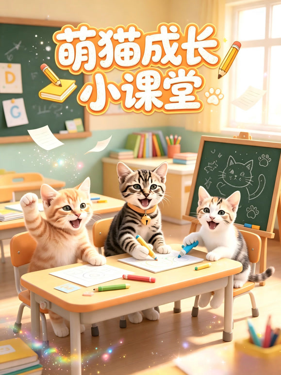 萌猫成长小课堂