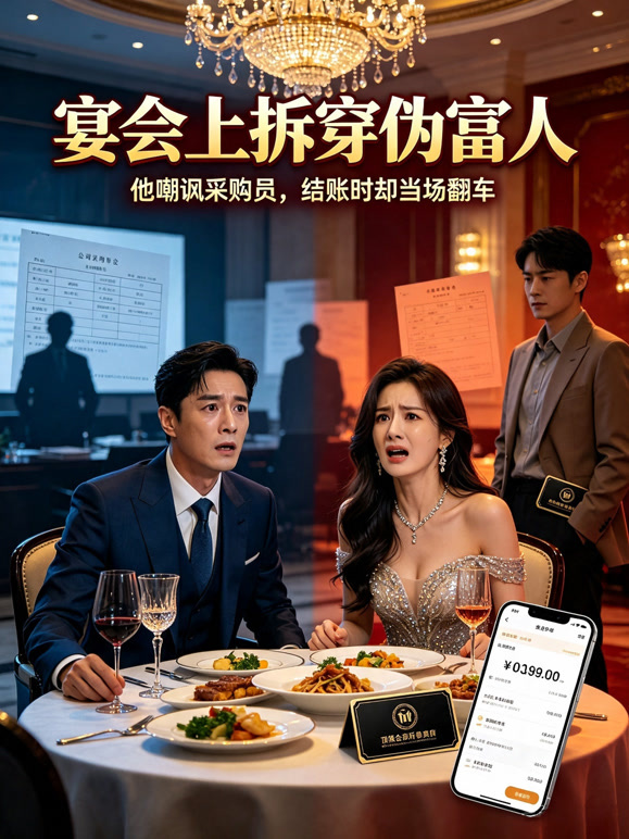 宴会上拆穿伪富人