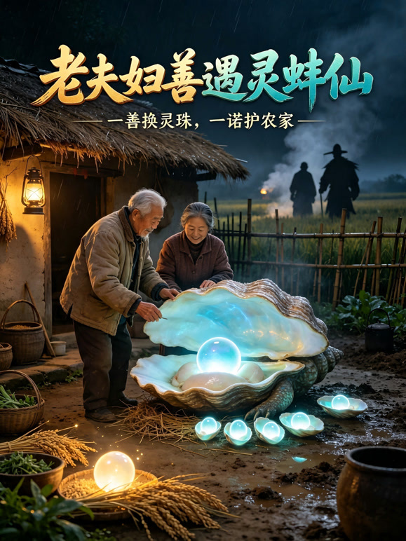 老夫妇善遇灵蚌仙