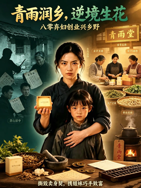 青雨润乡，逆境生花