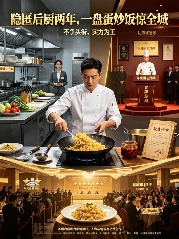 隐匿后厨两年，一盘蛋炒饭惊全城