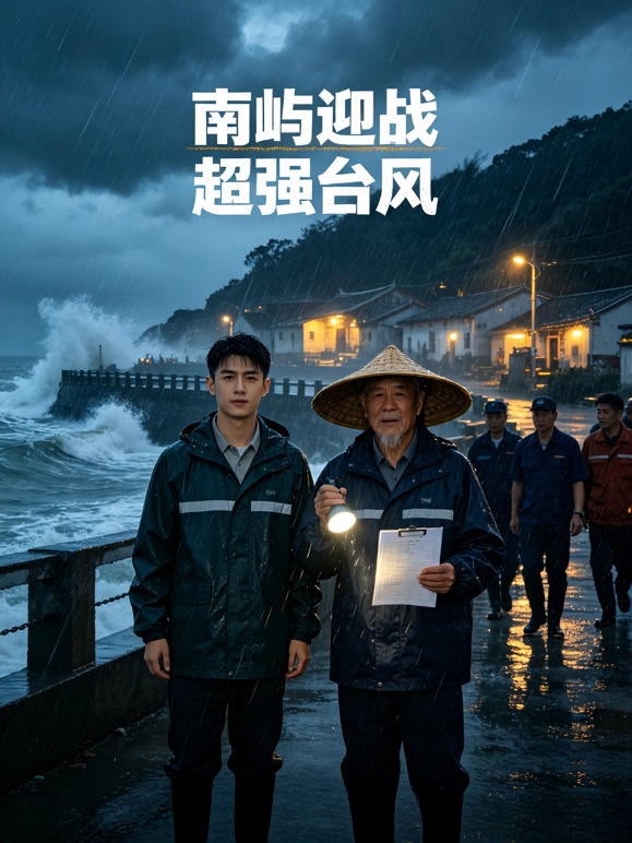 南屿迎战超强台风
