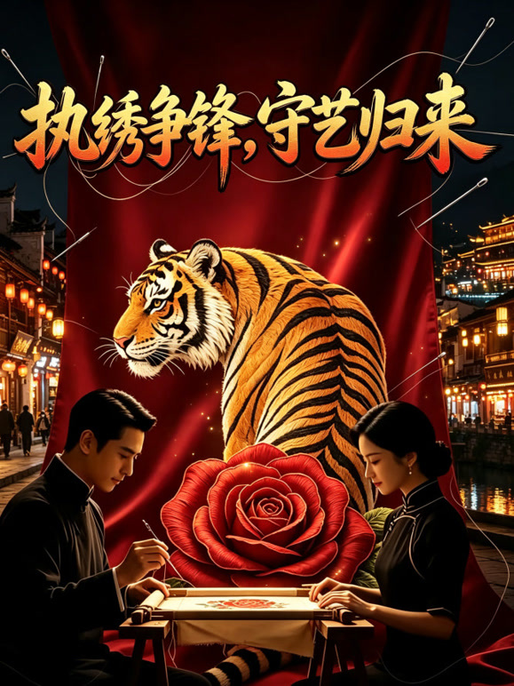 执绣争锋，守艺归来