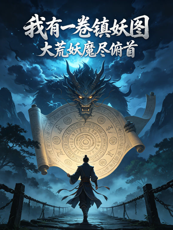 我有一卷镇妖图，大荒妖魔尽俯首
