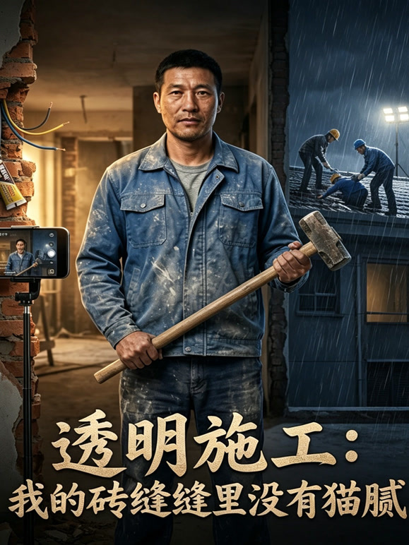透明施工:我的砖缝里没有猫腻