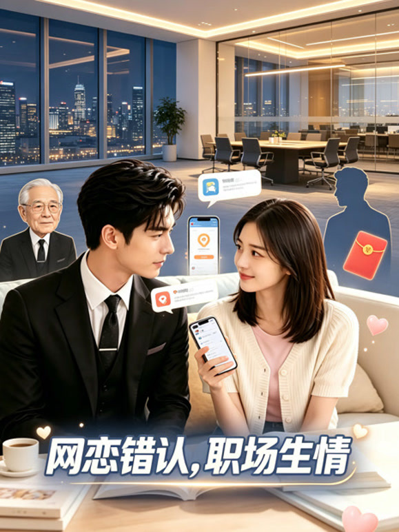 网恋错认，职场生情